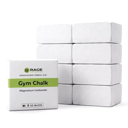 Rage Fitness Gym Chalk, 8 x 1 lb Blocks