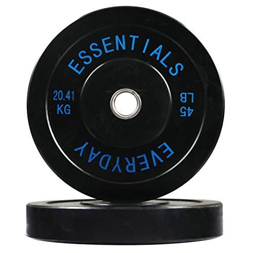 BalanceFrom 45 lb Bumper Plates (Pair)