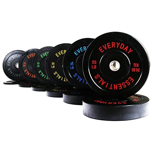 BalanceFrom Olympic Bumper Plate Set